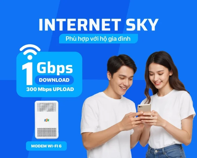 Gói WiFi Sky FPT